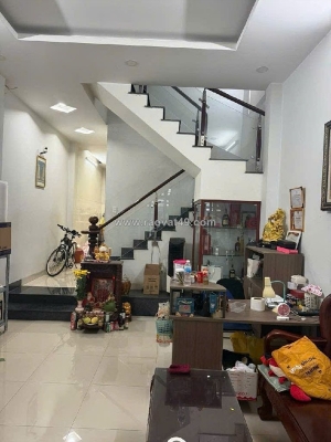 Bán nhà hẻm hà huy giáp, q.12 - diện tích 68m2, 3 tầng, 3pn, sổ hồng riêng, giá