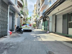 Bán nhà hxh 6m, lê văn sỹ, gần trần quang diệu, 4,5x20m, hậu 10m, 3 tầng , 16,6