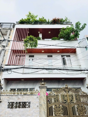 Bán nhà hxh 8m lê văn quới, gần ngã tư bốn xã, 8x11m, 3 tầng - 4pn, hạ còn 7,9