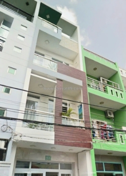 Bán nhà mặt tiền kd đường nguyễn thị tâm,tân phú, dt56m2,4tầng,4pn.