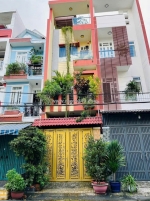 Bán nhà mặt tiền lê lâm, khu bàn cờ vip – 4x19.7m 4 tầng 11.9 tỷ