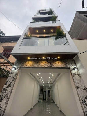 Bán nhà mới tinh 46m2 x 6 tầng thạch bàn - thang máy - full nội thất - nhỉnh 9