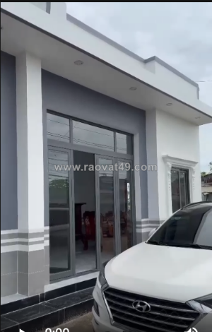 Bán nhà mới xây - full nội thất, đường rộng 8m - nhơn mỹ, an giang