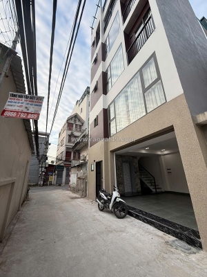 Bán nhà mưới ô tô đỗ cửa tân thụy 42m2 x 6 tầng mặt tiền 7.6m, 15.2 tỷ long