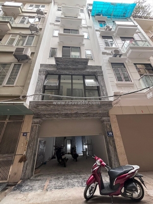 Bán nhà phạm tuấn tài cầu giấy 7 tầng thang máy ô tô tránh làm văn phòng- ở 45m
