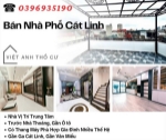 Bán nhà phố cát linh, 41m2, ngõ nông ô tô, full nội thất, giá: 13.68 tỷ, lh:
