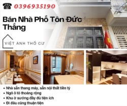 Bán nhà phố tôn đức thắng, ngõ ô tô, 7 tầng, nội thất tiền tỷ, giá: 13.65 tỷ,