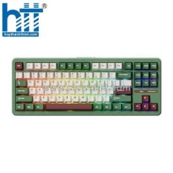 Bàn phím cơ akko tac87 matcha red bean tri-mode
