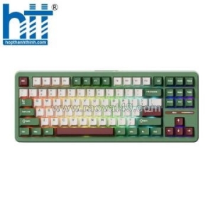 Bàn phím cơ akko tac87 matcha red bean tri-mode