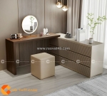 Bàn trang điểm gỗ công nghiệp mdf sang trọng thanh lịch - btd013