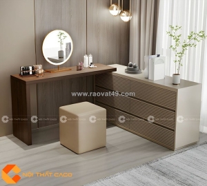 Bàn trang điểm gỗ công nghiệp mdf sang trọng thanh lịch - btd013