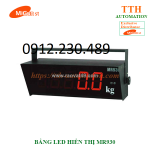 Bảng led cân điện tử mr930 trọng lượng: khoảng 6kg