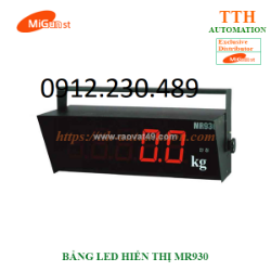 Bảng led cân điện tử mr930 trọng lượng: khoảng 6kg