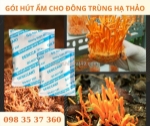 Bảo quản đông trùng hạ thảo hiệu quả với gói hút ẩm silicagel thịnh phong