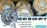 Bảo quản hạt điều với gói hút ẩm clay opp