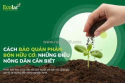 Bảo quản phân bón hữu cơ – góc nhìn từ thực tiễn sản xuất