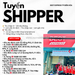 Best express tp biên hòa tuyển shipper
