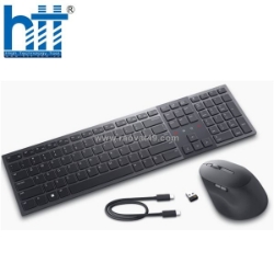 Bộ bàn phím + chuột dell pro premium collaboration keyboard and mouse - km900