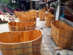 Bồn tắm gỗ ô van giá rẻ tại sông công, thái nguyên