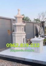 Bt71 mẫu tháp để tro cốt đẹp bán tại bến tre bằng đá