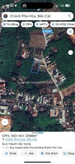 Cần bán đất phường chánh phú hòa – tx. bến cát,tỉnh  bình dương – gần lộ 7b