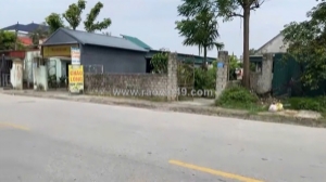 Cần tiền bán gấp lô đất mặt đường chính – thị xã nghi sơn, thanh hóa – cách