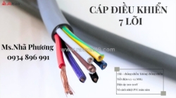 Cáp điều khiển 7x1.0 mm2 đà nẵng – hà nội – hồ chí minh