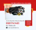 Cáp điều khiển 8x0.5/8x0.75/8x1.0/8x1.5 altek kabel