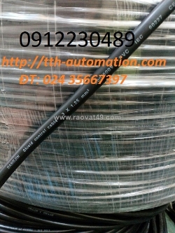 Cáp điều khiển chống nhiễu sangjin 3 1.25 lõi màu trắng, đen, xanh lá