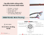 Cáp điều khiển chống nhiễu sh-500 7x1.0mm2 altek kabel đà nẵng, hà nội, hải phòng
