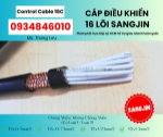 Cáp điều khiển sangjin 16x0.5/16x0.75/16x1.25/16x1.5
