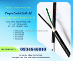 Cáp điều khiển sangjin 3x0.5/2x0.75/3x1.25/3x1.5/3x2.5 sẵn hcm