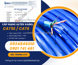 Cáp mạng altek kabel cat5e/ cat6 đà nẵng, hà nội, hồ chí minh