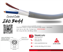 Cáp tín hiệu báo cháy 2x0.5 đà nẵng, hà nội, hồ chí minh