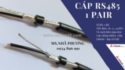Cáp tín hiệu rs485 1 pair , 22, 24 awg đà nẵng, hà nội, hồ chí minh.