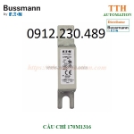 Cầu chì bussmann 170m1316 dòng điện định mức: 80a