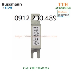 Cầu chì bussmann 170m1316 dòng điện định mức: 80a
