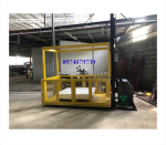 Cầu xe nâng - dốc nâng lên container