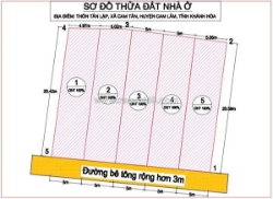 Chính chủ bán đất đẹp - giá tốt - vị trí đẹp tại thôn tân lập, cam tân, cam