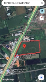 Chính chủ bán gấp đất mặt tiền quốc lộ 1a vĩnh long, 14.244,3m², ngang 113,19m,