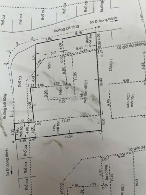 Chính chủ bán gấp – lô góc 2 mặt tiền siêu đẹp đông hưng thuận 06, q12