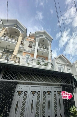 Chính chủ bán gấp nhà hẻm thạnh lộc 37, q.12 dt 81m2, 4 tầng, 6.6 tỷ - sổ hồng