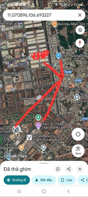 Chính chủ bán nhà đường 36 phúchánh b tp mới bình bương ( phường bình dương  -