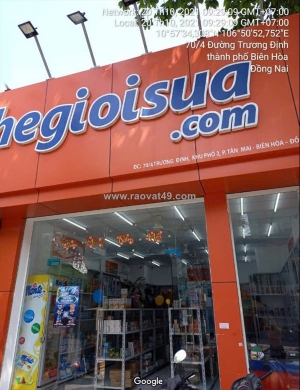 Chính chủ bán nhà lô góc 2 mặt tiền đường trương định, tân mai, tp biên hòa,