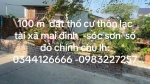 Chính chủ cần bán 100m² đất ở thổ cư – thôn lạc tài, xã mai đình, huyện sóc