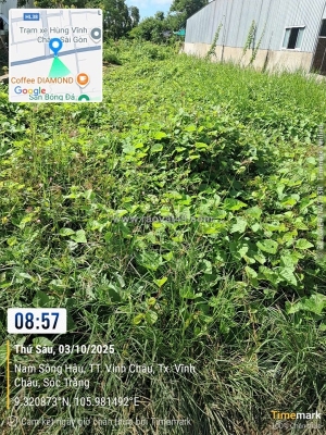 Chính chủ cần bán 2 lô đất  tại phường 1 & 2, thị xã vĩnh châu, sóc trăng