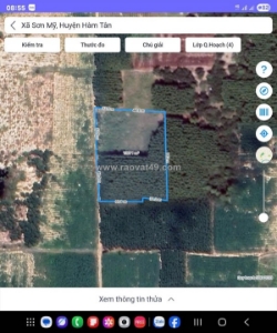 Chính chủ cần bán đất sơn mỹ, hàm tân, bình thuận.