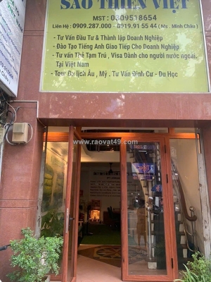 Chính chủ cần cho thuê mặt bằng tại quận 1, thành phố hồ chí minh