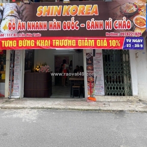 Chính chủ cần sang nhượng cửa hàng ăn nhanh hàn quốc 111-b1 trần hữu tước p.nam