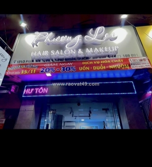 Chính chủ cần sang tiệm tóc đang hoạt động tốt tại phú nhuận, hcm.